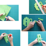 ¿Como hacer letras de cartón en 3D?