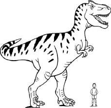 dinosario terrex para dibujar