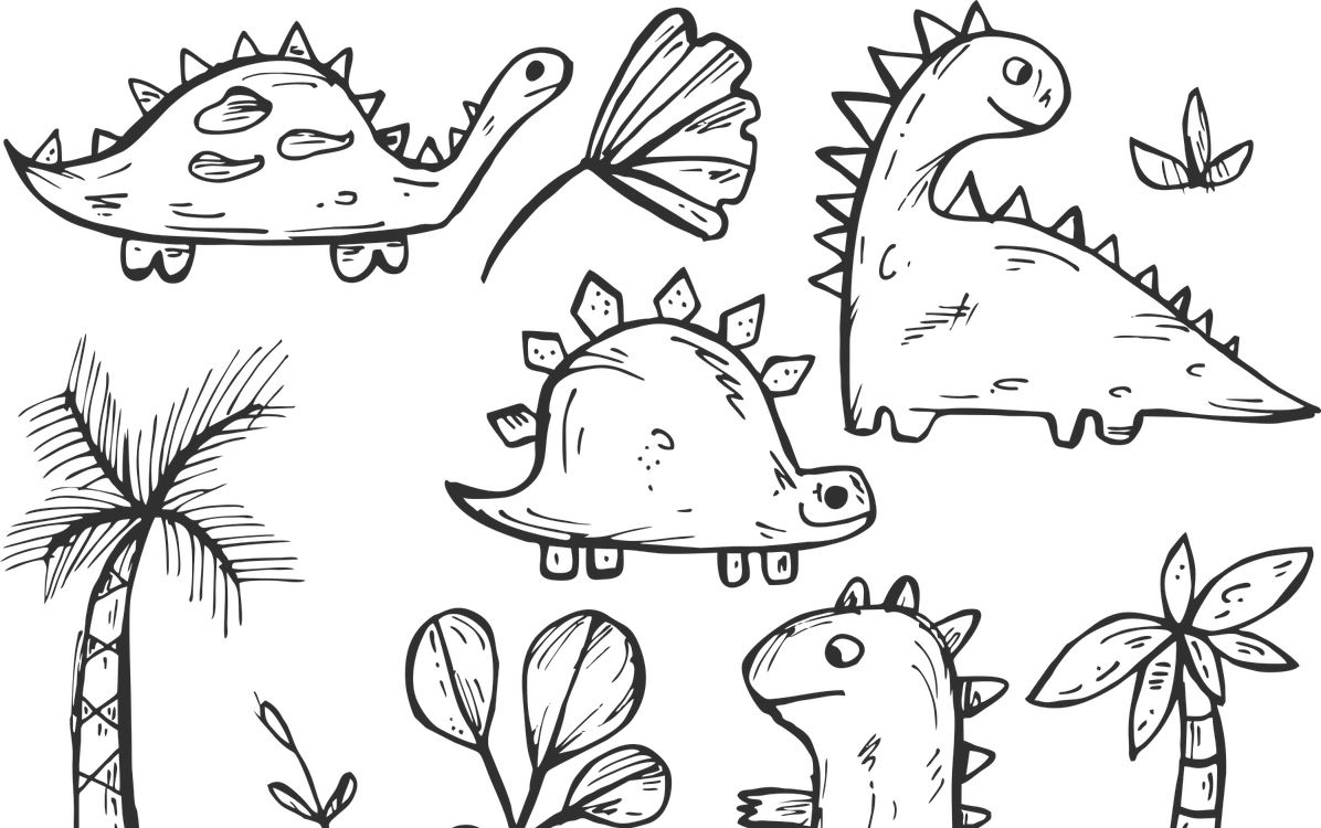 una de las mejores maneras de fomentar el interés de un niño en estos fascinantes animales prehistóricos es a través de los dibujos para colorear de dinosaurios.