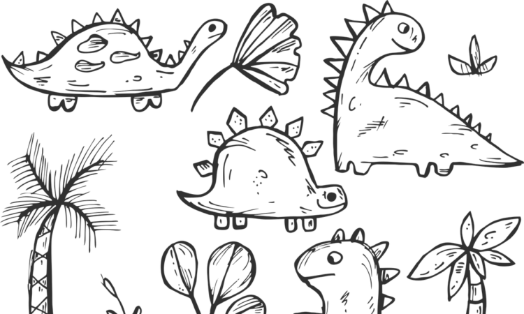 una de las mejores maneras de fomentar el interés de un niño en estos fascinantes animales prehistóricos es a través de los dibujos para colorear de dinosaurios.